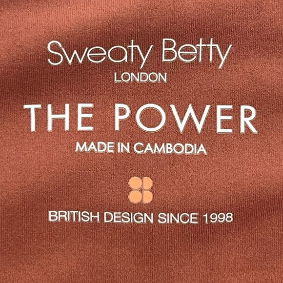 Sweaty Betty The Power Rust 7/8 Leggings - Picture 2 of 2